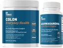 Dr. Tobias Colon Hver dag Helse og Ashwagandha Kapsler, Digestiv velvære & Resilience Bundle, støtter balansert energi og gut helse, Vegansk, ikke-GMO