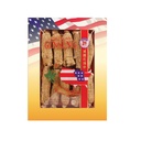 Hsu's SKU 130-4 | Halv kort ekstra stor | dyrket Wisconsin American Ginseng Direkte fra Ginseng Gardens | | | 4oz Box, 西洋, B019BP0YH8