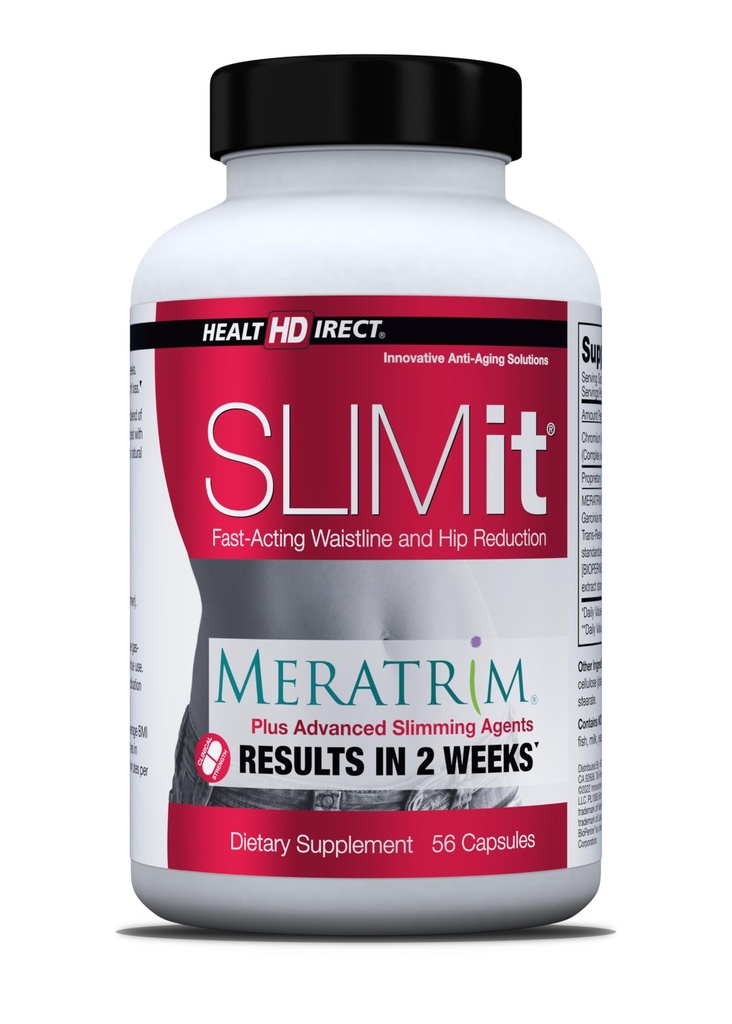 Helse DIRECT - SLIMIT med Meratrim - Naturlig metabolsk for kvinner og menn - Mål fettceller, støtter Metabolsk helse - 56 kapsler