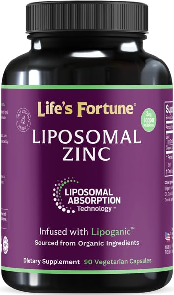 Liposomal ren sink Picolinat Supplement med kobber, immunstøtte, metabolisme og hud helse | høy styrke, for voksne menn og kvinner | kraftig antioksidant | 90 kapsler