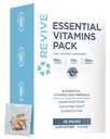 Revive MD essensielle vitaminpakker for kvinner og menn, vitaminer pakke daglig næringsstoffer Supplement - reisevennlig multivitamin pakker med Arjuna og gurkemeie ekstrakt støtte hjerte, felles, og organ helse