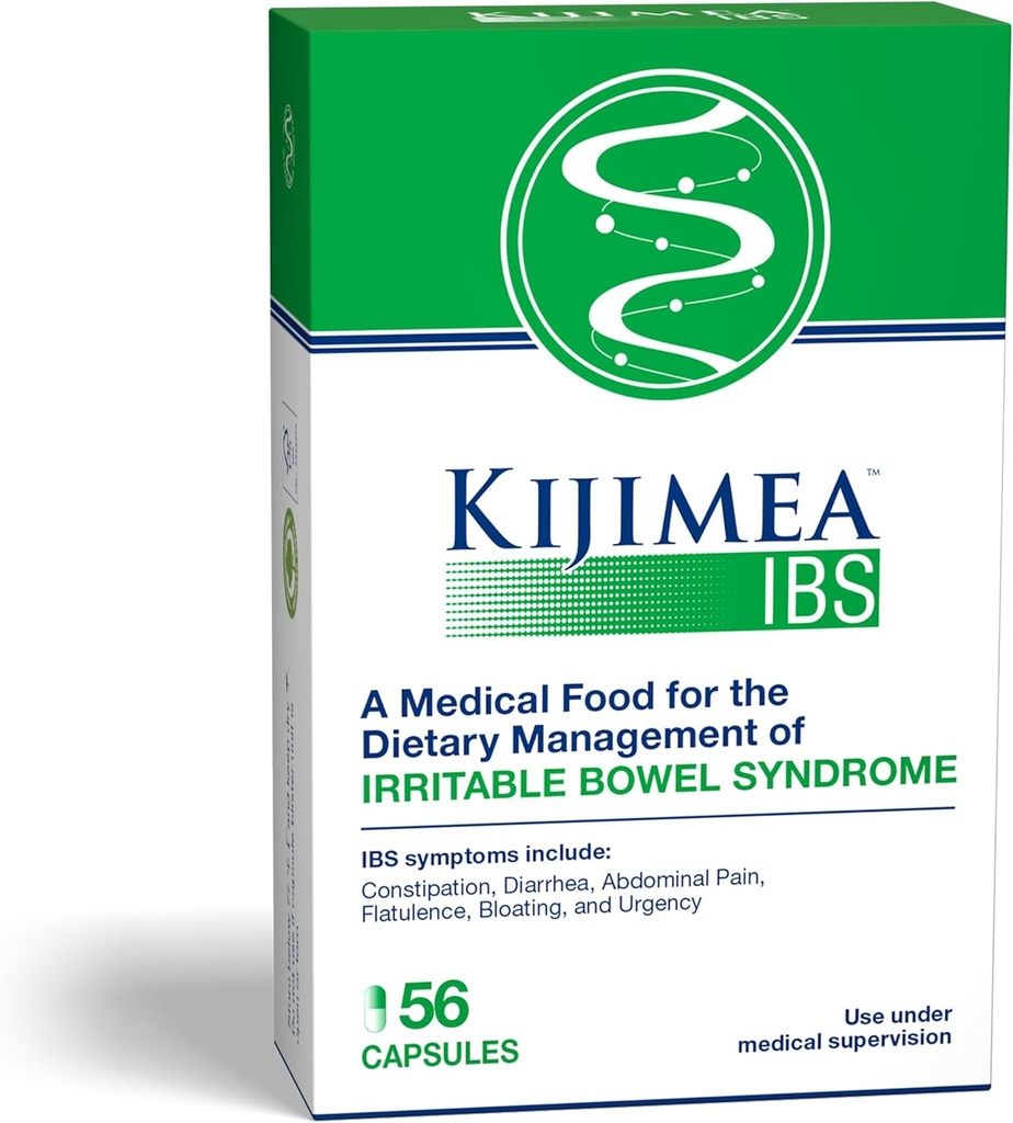 KijimeaTM IBS, Medisinsk mat for Dietary Management of Irritable Bowell syndrom (56 kapsler)