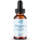 Whispeara Tinnitus Relief for ringing øredomper, ring klar tinnitus flytende dråper, maksimal styrke, avansert formel hørselssupplement, ørering tinnitus, Whispeara anmeldelser (1 pakke)