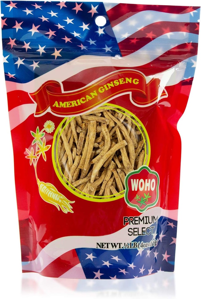 WOHO #124.4 Amerikansk Ginseng Prong Små 4oz Veske