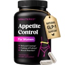 UNALTERED Appetite Suppressant for kvinner - Hjelper Administrere cravings, fremmer fullhet, og støtter vekttap - naturlig kosttilskudd med kromi Picolinate & Glucomannan - 120 Vegan Capsules