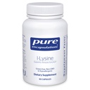 Ren innkapslinger L-Lysine - essensielt Aminosyre Supplement for immunstøtte og gum, Lip helse * - med L-Lysine HCl - 90 kapsler
