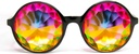 GloFX Xtra Lite Kaleidoscope Briller  enhver vekt glass krystal EDM Festival Diffraksjonsbriller