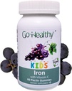 Iron Gummies for barn, vegansk egnet, Kosher & Halal - 30 serveringer - Gå sunn