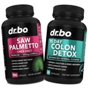 Saw Palmetto for kvinner Hårtap & Colon Cleanser - DHT Blocker for kvinner vekst og 15 dager Colon rengjøring Intestinal Detox piller - ren så Palmetto Hårtap Supplement Bowell Bevegelse Kapsler