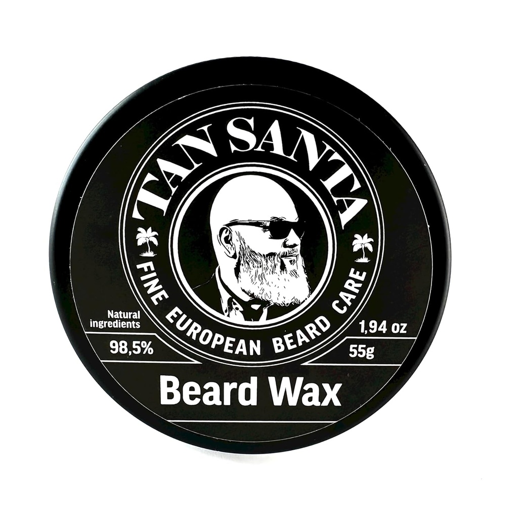 Beard Wax/Balm/Butter for menn med Bergamot Olje og Beeswax - Mykner og moisturizer for den moderne mannen