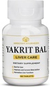 Dr. Pushps AROGYAM AYURVEDM YAKRIT BAL ® Liver Support, hjelper i avgiftsgivende lever - pakke med 60 tabletter