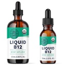 Vimergy USDA Organic B12 (115 ml) og (30 ml) Bundle