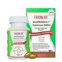 FRESHLITE 2500FU Premium NSK-SD Nattokinase & Vegansk Postbiotika for kardiovaskulær støtte | Blodtrykk, kolesterol og hjertehelse | JNKA-sertifisert | Ikke-GMO, Glutenfri, 60 Kapsler Japan laget