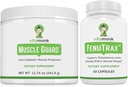 VitaMonk Muscle Guard med HMB, EAAs, vitamin D, Magnesium & FenuTrax Fenugreek Extract, 50% Fenusider for muskelvekst, styrke og vitalitet, Pre/Post-Workout Supplement for menn og kvinner