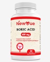 Boric Acid Vaginal Suppositories - 100% ren laget i USA - Intim helsestøtte (30 greve)