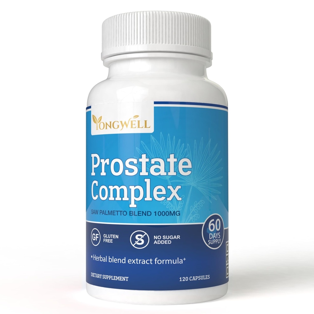Prostata Complex, så Palmetto Blend 1000mg (120 kapsler)