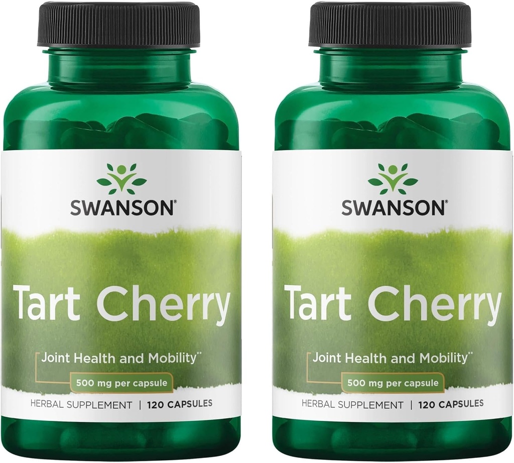 Swanson Tart Cherry 500 mg 120 Caps (2 pakke)