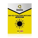 OmniCo - D3 + K2 + Kalsiumplaster – 30 Pack