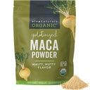 Viva Naturals Organic Maca pulver, Gelatinisert, 16 oz (1 lb) – Vegansk, USDA Organic, Glutenfri, Ikke-GMO Peruvian Supermat i forseglbar pose