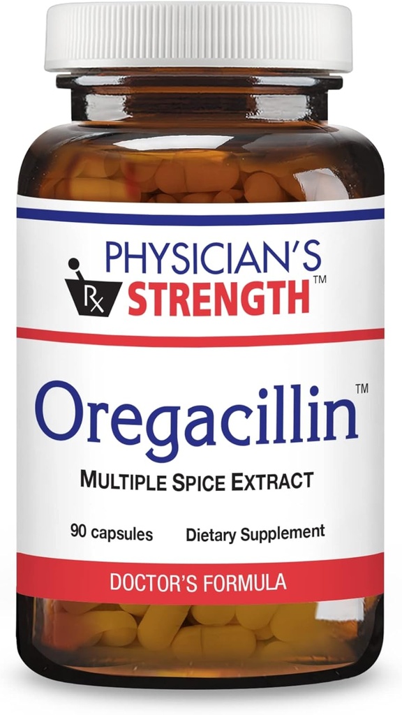 Legens styrke Oregacillin - 90 kapsler - Multiple Spice Extract - Respiratorisk helsestøtte - 90 Serveringer