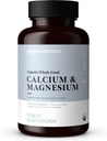 Elementer - Økologisk Hele mat Kalsium & Magnesium, Vegansk, Glutenfri, 90 tabletter