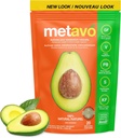 Metavo Smoothie Mix - Energistøtte Supplement med AvoB, Vitamin C & Chromium, Ideell for Smoothie Blender Oppskrifter, Sukker-fri ernæring pulver, sunne drikker for voksne, 20 Serveringer-1 greve