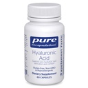 Ren innkapslinger Hyaluronsyre - for hudhydrasjon, felles lubrisering og felles helse* - Effektiv absorpsjon - Glutenfri - Vegan & ikke-GMO - 60 kapsler