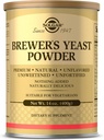 Solgar Brewers Yeast pulver, 14 oz - rik kilde til aminosyrer, B-komplekse vitaminer, mineraler, og protein - naturlig, uflavorert, usweeted - Dairy Free, Vegetarisk - 13 serveringer (pakke kan variere)