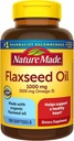 Naturlaget Flaksfrø Olje 1000mg, 100 flytende softgels (pakke med 4)
