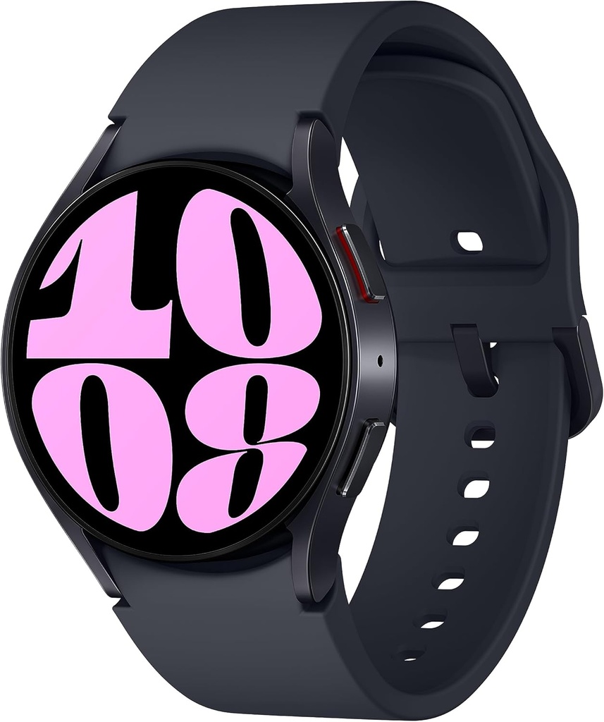 Samsung Galaxy Watch 6 44mm Bluetooth Smartwatch m/ Fitness Tracker, Personlige HR-soner, Avansert søvn coaching, Heart Monitor, BIA Sensor, Største skjerm, amerikansk versjon, Graphite (Fornyet)
