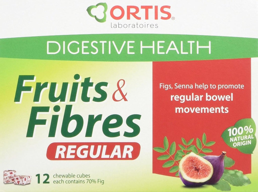 Ortis Frukt & Fibre Cubes 12 fruktkuber