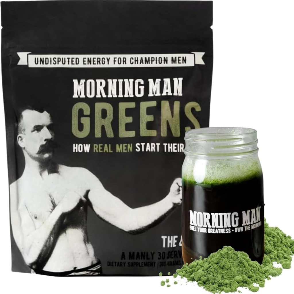 Beste Tasting Greens Probiotic Superfood Mix, 95mg Koffein, Kick Start din morgen, 75+ Vitaminer, Grønn Te & Kaffe Ekstrakter, Digestive Enzymer, Glutenfri, Vegansk, Energi, Gut Helse, 30 Services