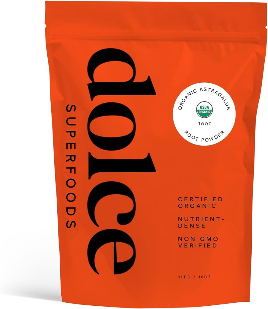 Astragalus Propinquus Root Extract - Økt immunsystem og fremme generell helse - Astragalus Supplement pulver - Superfood pulver (pakke av 1)