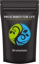 For livet Bromelain pulver 2400 GDU, naturlig Pineapple Enzyme pulver, Vegan Bromelain Supplement (56g)