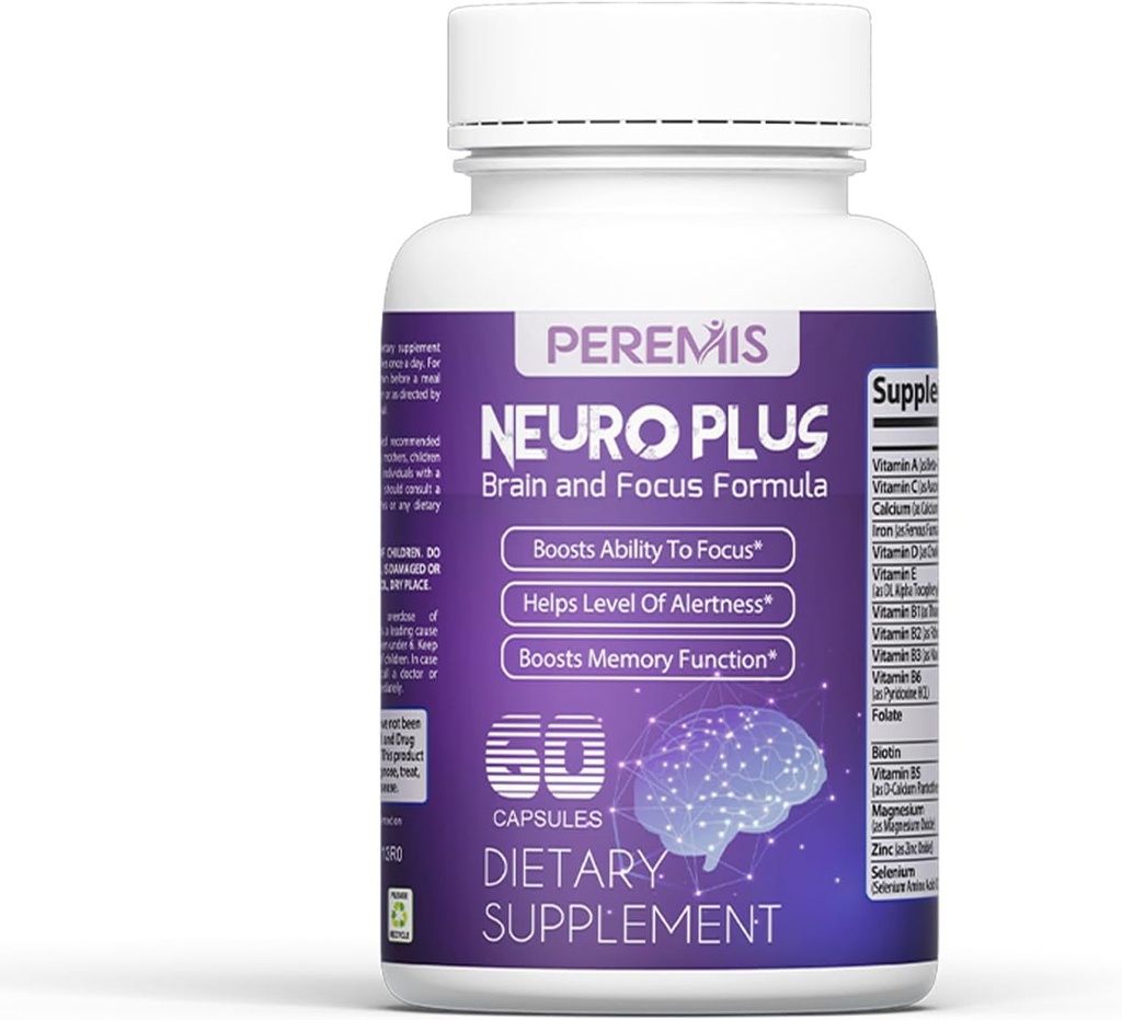 Nootropisk brain supplement for menn og kvinner | minne, mental klarhet og kognitiv forbedring