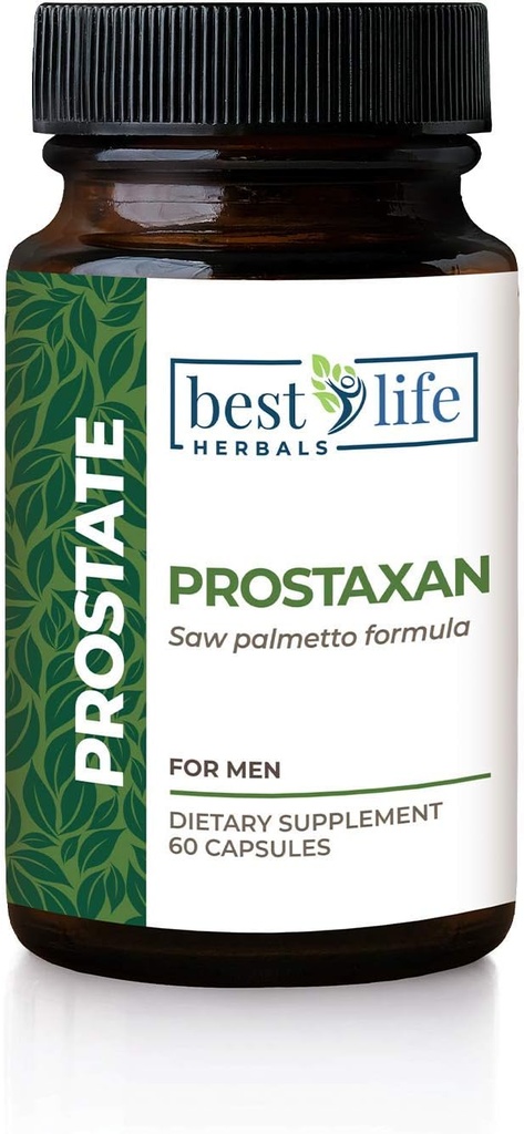 ProstaXan Saw Palmetto Supplement for menns prostata og blender helse - 1 flaske