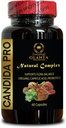 Candida PRO Complex - Candida Cleanse, Digestiv hjelp, Mage Helse Supplement til aid Balanced Gut, Oregano Leaf pulver, Caprylsyre - 1 flaske