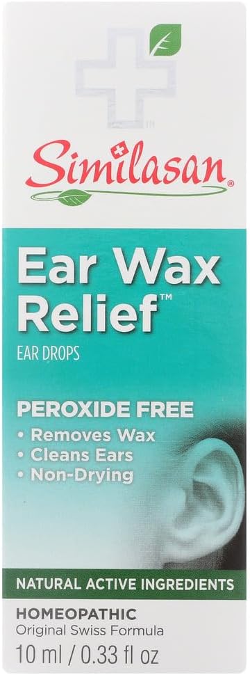 Similasan Ear Wax Relief, øredråper - 0.33 Fluid Ounces