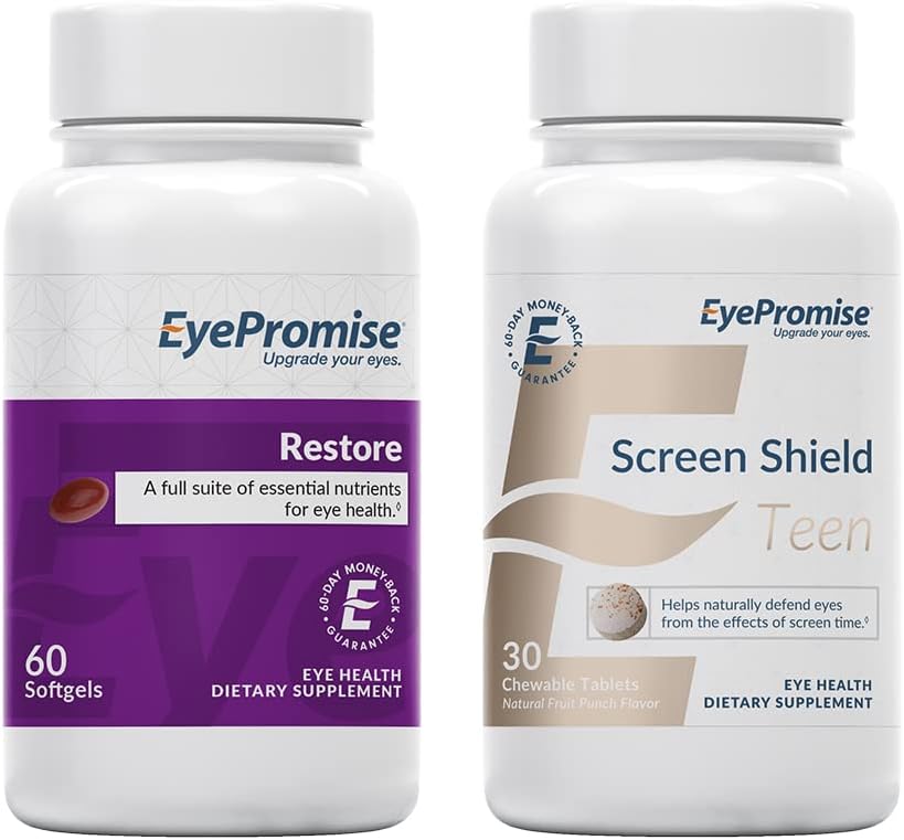 Øyepromise gjenopprette Macular Helse Supplement skjerm Shield Tenåring Chewable Eye Vitamin