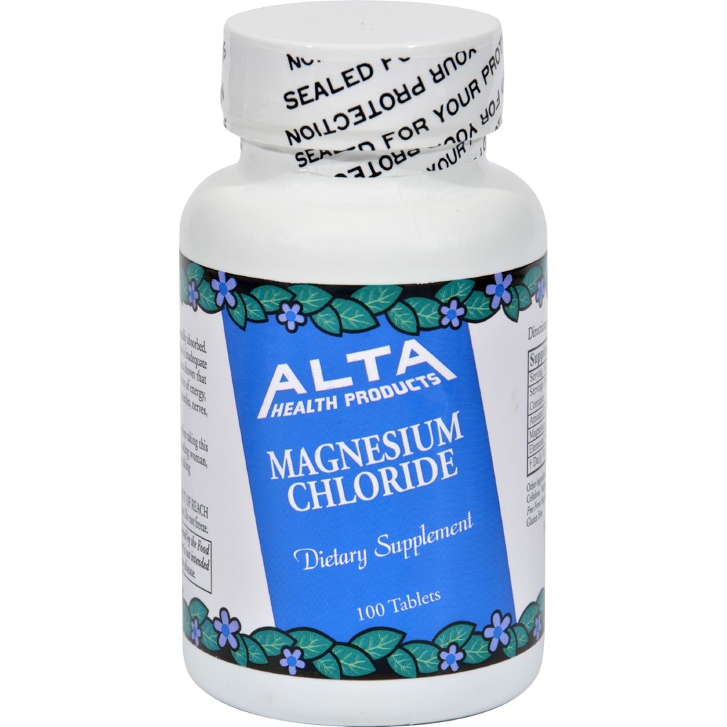 Alta Helse Magnesium klorider tabletter, 100 greve