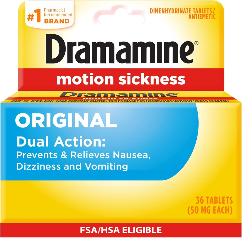 Dramamin Opprinnelig, Motion Sykefall, 36 Telling