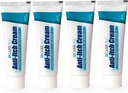 CareAll Anti-Itch Cream 1.25oz (4 Pack) Histamine blokkering, Diphenhydramine HCI 2% Topisk Analgesic & sink Acetate 0,1% Hudbeskyttende for midlertidig smerte og kløe lindring fra vanlige utendørs klør