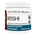Host Defense Reishi Powder - Mushroom Mycelium Powder - hjerte og immun helse støtte Supplement - Mushroom Supplement for å støtte energi og vitalitet - Aids Overordnet velvære - 3,5 oz (66 Serveringer)*