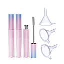 3 stykker 7ml Luksus Reusable Tom Mascara Rør med øyenvippe Wand tom flaske Tube Container for øyenvippe vekst olje Mascara med børste og 3 Funnels Hjem og reise Bruk rosa gradient