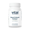 Vitale næringsstoffer Svart Cohosh Ekstrakt 250mg  Vega Vegansk Supplement for kvinners Menopause, Hormonal Balance og PMS Støtte*