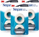 Nexcare Gentle Paper Tape, Medical Paper Tape, Sikre Dressing og Lifter Bort forsiktig - 1 I x 10 Yds, 6 Rolls av Tape