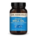 Dr. Mercola Antarktis krillolje - 1000 mg - Omega-3 Supplement med EPA & DHA - Støtter hjernen, hjertet, felles og immun helse - GMO-fri, glutenfri og soya-fri - 60 kapsler (30 Serveringer)