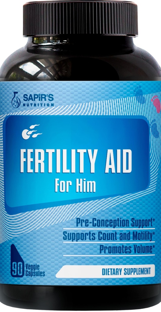 Semen volumforsterkning og mannlig fruktbarhet Supplement - Pre-konsept for ham Sperm helse, greve, motilitet og styrke med Maca, L-arginin, sink, folatsyre prenatal multivitaminer - Ereksjon piller