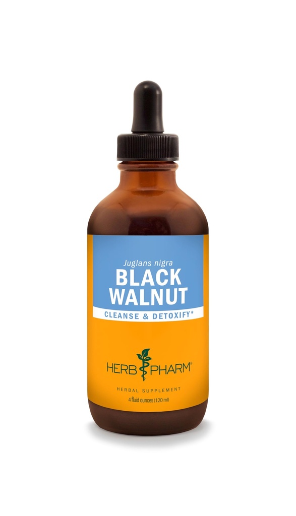 Herb Pharm Black Walnut flytende ekstrakt for rensing og avgifting - 4 Ounce