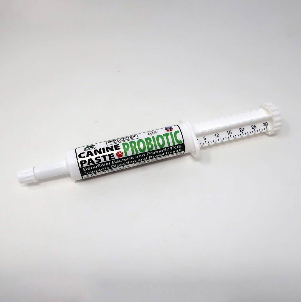 Dogzymer Canine Probiotic Paste Bakterier-Enzyme 2,3 milliarder CFU/gmSeparinocytose boulardii organisk tørket honning pulver (30 gram)